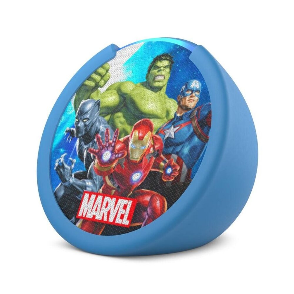 Amazon - Echo Pop Kids Smart Speaker with Alexa - Marvel's Avengers